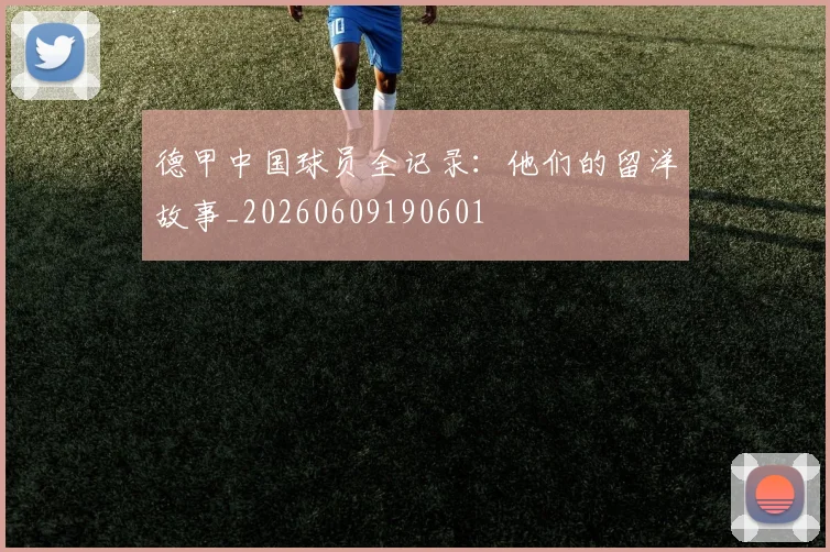 德甲中国球员全记录:他们的留洋故事_20260609190601